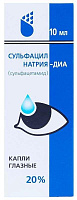 Фото Сульфацил натрия-ДИА, капли глазные 20%, 10 мл