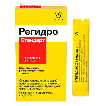 РегидроСтандарт, порошок, пакетики 4.36 г, 10 шт.