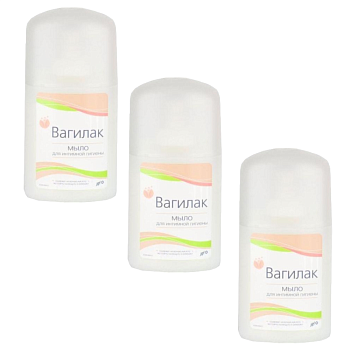 Набор 3уп Вагилак мыло д/интимной гигиены 250мл
