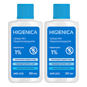 Набор 2уп Хигиеника шампунь 60мл 