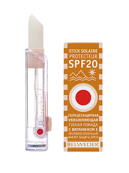 Бельведер, помада губная увлажняющая с защитой 40 г