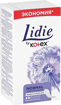 Lidie by Kotex Нормал, ежедневные прокладки, 50 шт.