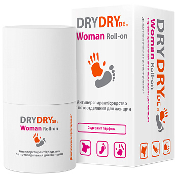 Драй Драй де Вуман средство от потоотделения для женщин 50 мл, 1 шт.