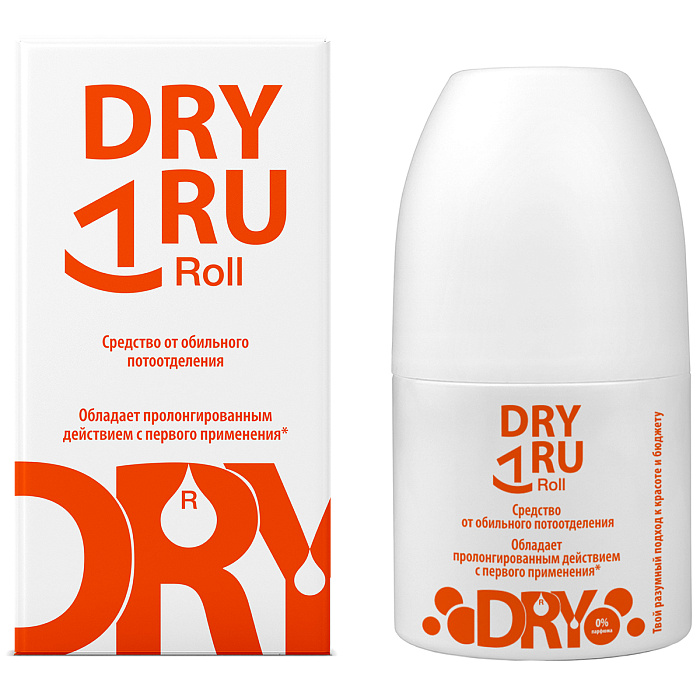 ДрайРу Roll, ролик, 50 мл