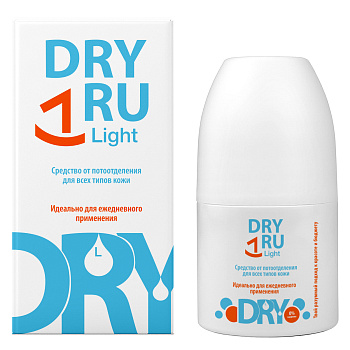 ДрайРу Light, средство от пота, 50 мл