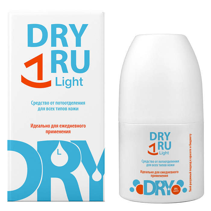 ДрайРу Light, средство от пота, 50 мл