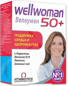 Велвумен 50+, таблетки 984.3 мг, 30 шт.