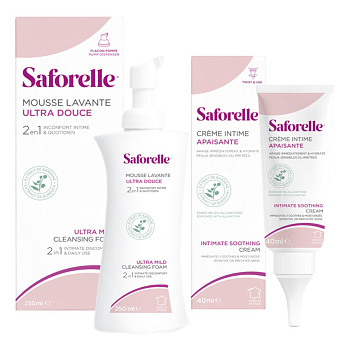 Набор Сафорель пенка 250мл и крем-эмолент 40мл