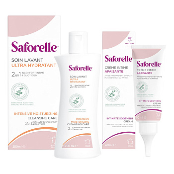 Набор Сафорель Инт увлажнение гель 250мл и крем 40мл
