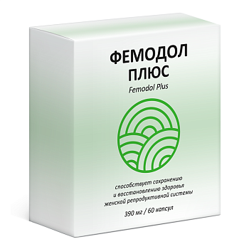 Фемодол Плюс капсулы 390 мг, 60 шт.