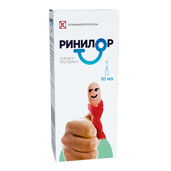 Ринилор, таблетки 200 мг (+ флакон-спрей), 1 шт. 