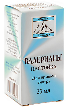 Валерианы настойка, 25 мл (Флора Кавказа) 