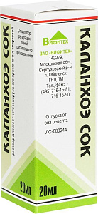 Фото Каланхоэ сок