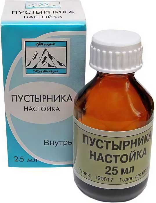 Пустырник настойка, 25 мл (Флора Кавказа) 