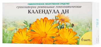 Календула-ДН, свечи ректальные, 6 шт. 