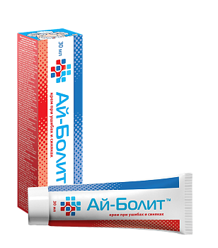 Айболит, крем при ушибах, 30 мл 