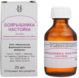 Фото Боярышник настойка