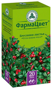Брусника, фильтр-пакетики 1,5 г, 20 шт. 