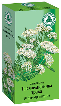Тысячелистника трава, пакетики 1.5 г, 20 шт. 