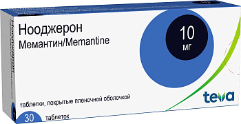 Нооджерон таблетки, покрытые пленочной оболочкой 10 мг, 30 шт. 