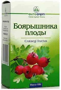 Боярышника плоды, 100 г 