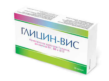 Глицин-Вис, капсулы 0,4 г, 36 шт.