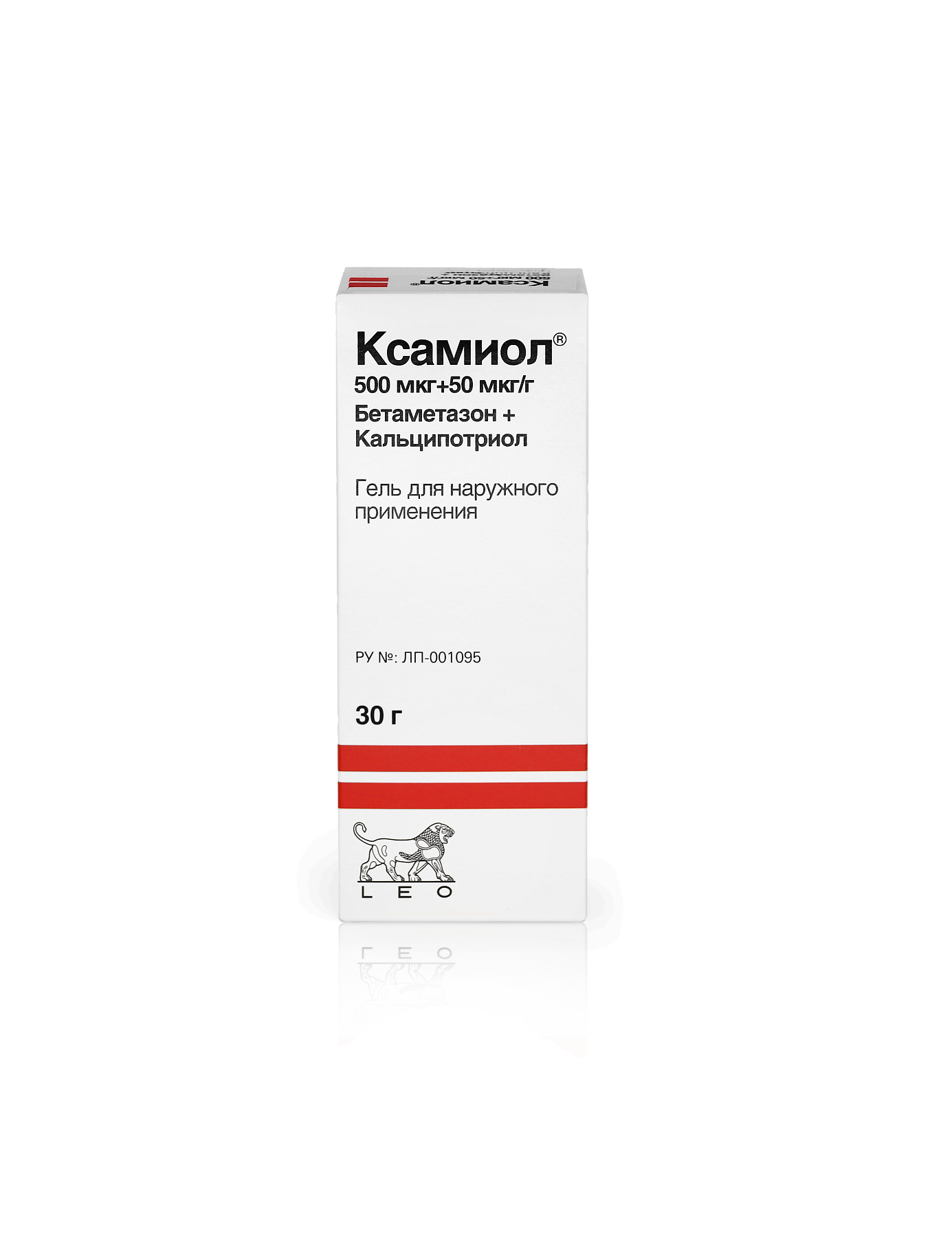 Упаковка препарата Ксамиол, гель 30 г