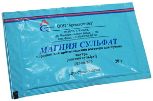 Фото Магния сульфат