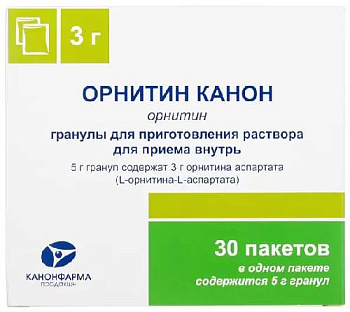 Орнитин Канон, гранулы, пакетики 3 г, 30 шт. 