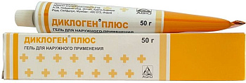 Диклоген Плюс, гель, 50 г 