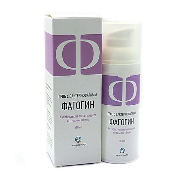 Фагогин, гель для интимной гигиены с бактериофагами, 50 мл