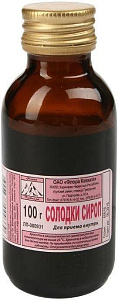 Фото Солодки сироп