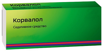 Корвалол, таблетки, 50 шт. 