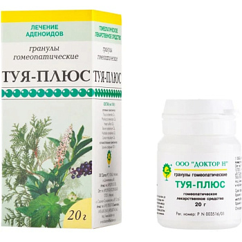 Туя-плюс, гранулы 20 г 