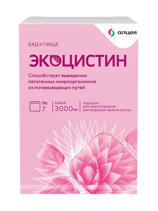 Экоцистин, порошок, пакетики-саше, 7 шт. 
