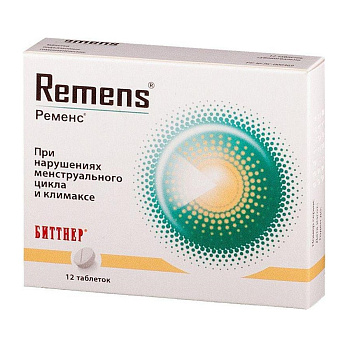 Ременс, таблетки подъязычные, 12 шт. 