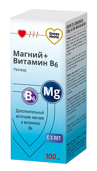 Магний В6 Liksivum р-р 3+, 100мл