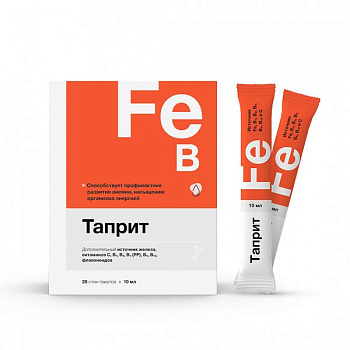 Таприт, жидкость для внутреннего применения, стик-пакеты 10 мл, 28 шт.