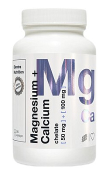 Elentra Nutrition Калий +Магний аспартат, капсулы 100 мг +50 мг, 120 шт.