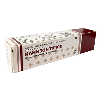 Канизон Плюс, мазь для наружного применения 15г, 1 шт. 