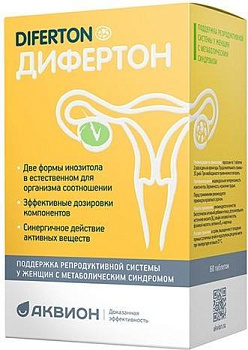 Дифертон, таблетки 1,43 г, 60 шт.
