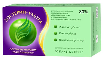 Зостерин Ультра 30 %, порошок для приема внутрь, пакетие 1 г, 10 шт.