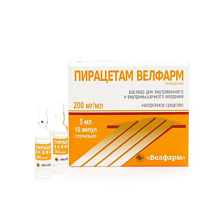 Фото Пирацетам