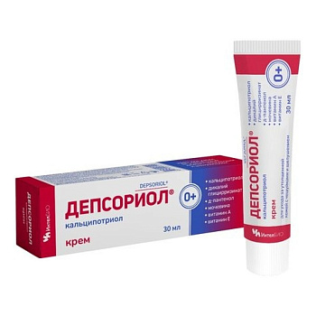 Депсориол, крем туба 30 мл, 1 шт. 