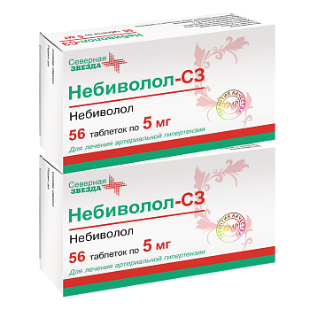 Набор 2уп Небиволол-СЗ таб 5мг №56 
