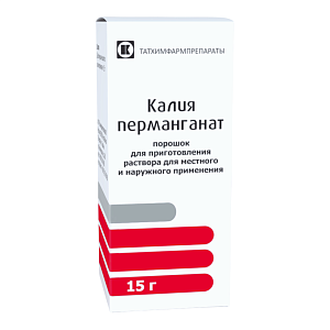 Фото Калия перманганат