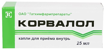 Корвалол, капли для приема внутрь, флакон-капельница 25 мл 
