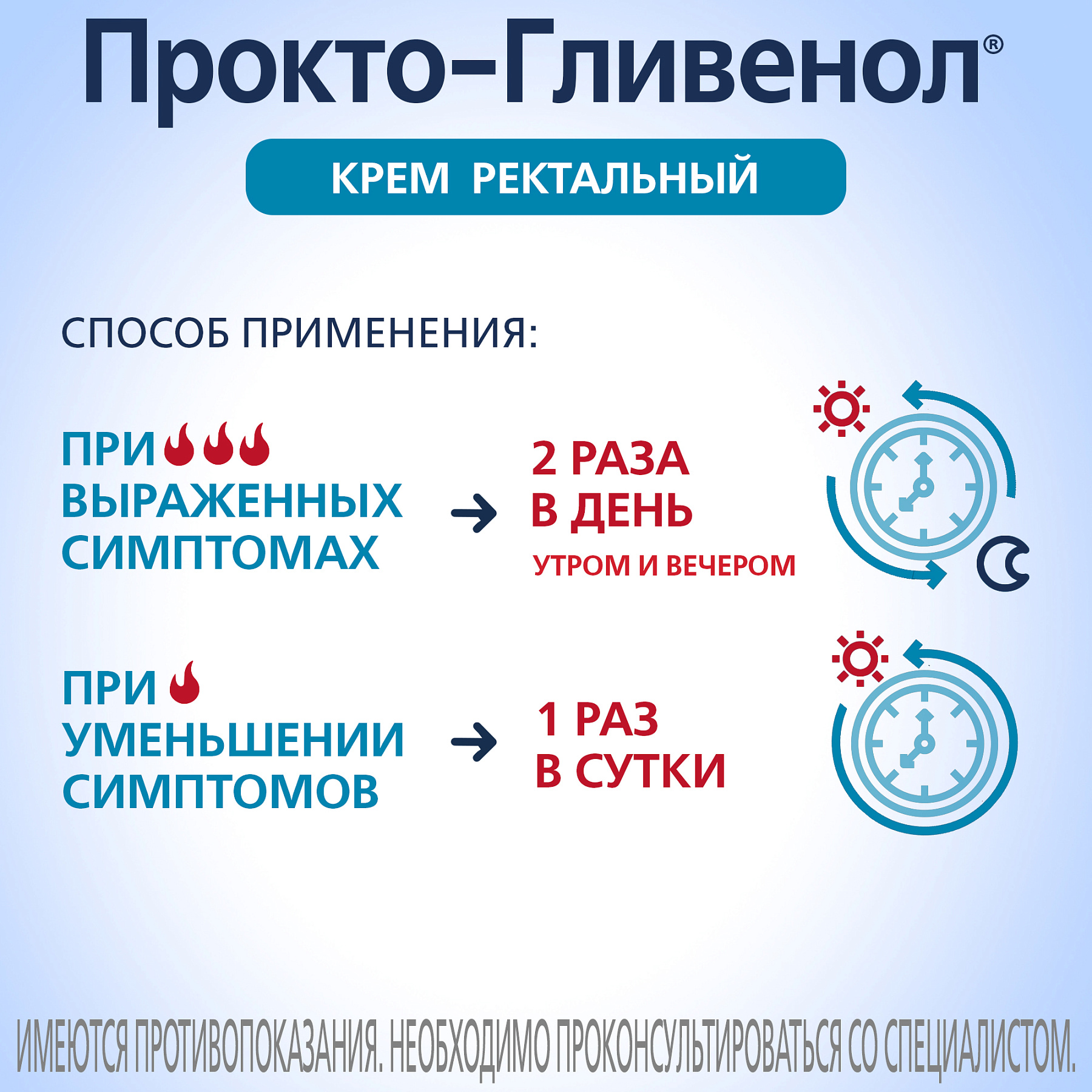 Упаковка препарата Прокто-гливенол, крем ректальный 30 г