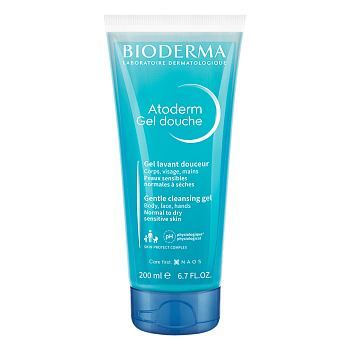 Биодерма Атодерм гель для душа для нормальной и сухой кожи 200 мл