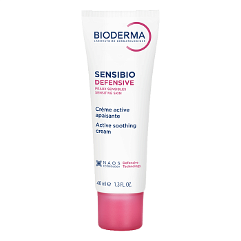 Bioderma Sensibio Defensive, крем лёгкий для чувствительной кожи 40 мл
